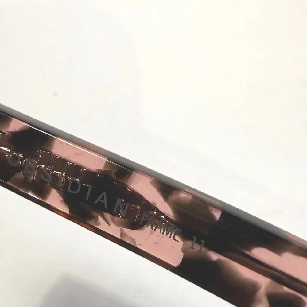 Obsidian Pink Tortoise Cat Eye Sunglasses  Womens Retro Glam